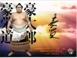 2015 BBM 大相撲カード  豪栄道豪太郎 直筆サインカード 13/60