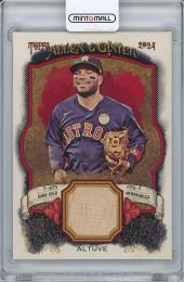 2024 TOPPS Allen & Ginter Jose Altuve Game Used Memorabilia