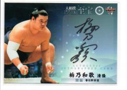 2015 BBM 大相撲LEGEND 至宝  栃乃和歌清隆 直筆サインカード 46/90
