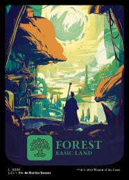 【LCI】【ENG】【Foil】《森/Forest》No.291