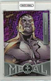 2021 Upper Deck Marvel X-Men Metal Universe Colossus Base Grandiose