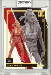 2022 Panini Impeccable WWE  Dana Brooke Base Holo Gold Parallel 04/10