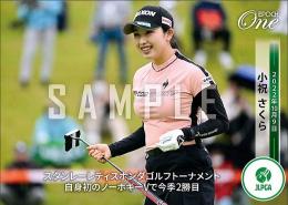 2022 EPOCH One エポックワン #037 LG-037 【小祝さくら】スタンレーレディスホンダゴルフトーナメント 自身初のノーボギーVで今季2勝目(22.10.9)(531枚限定)
