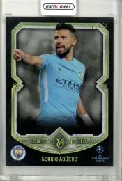 2018 Topps Museum Collection UEFA Champions League Sergio Aguero #64 Gold【21/50】 Manchester City FC