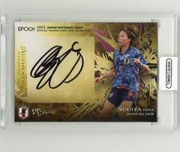 2021 EPOCH 日本代表SE  杉田妃和 直筆サインカード 39/50
