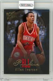 1996-97 Fleer Ultra Allen Iverson #7 All-Rookies Philadelphia 76ers