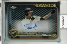 2024 Topps Pro Debut Druw Jones Chrome Autographs Refractors #PDC163【28/99】