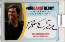 2016 CYPRTOZOIC The Big Bang Theory Seasons 6 and 7 Brian Thomas Smith as Zack Johnson Autographs #BTS2