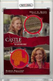 2014 CYPRTOZOIC Castle Seasons Three and Four Molly C.Quinn/Susan Sullivan Dual Wardrobes #DM3