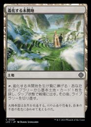 【LCC】【JPN】《進化する未開地/Evolving Wilds》