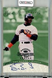 1997 Donruss Signature Series Barry Bonds Millennium Marks Autographs【/0423】《カードサイズ大》 Giants