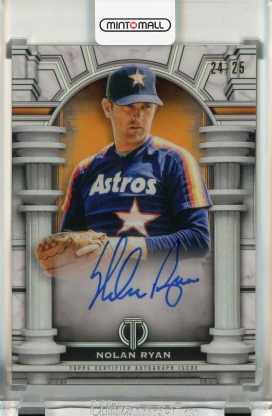 ミントモール / MINT 千葉店 / 2023 Topps Tribute Nolan Ryan Olympus Autographs Orange  #OANR【24/25】