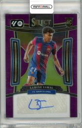 2023-24 PANINI SELECT LA LIGA Lamine Yamal RC Auto Purple #S-LMY 【14/20】 FC Barcelona