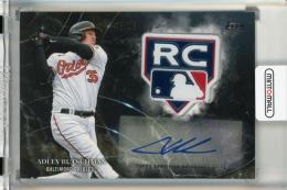 2023 Topps Japan Edition Adley Rutschman Commemorative Rookie Manufactured Patch Autographs RC #RCPAR【18/25】《初期傷あり》