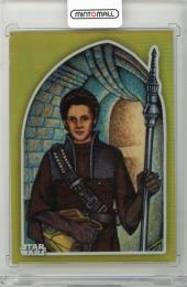 2023 TOPPS Chrome Star Wars Princess Leia Return of the Jed 40th Anniversary Poster Art Gold Refractors #ROJ408【34/50】