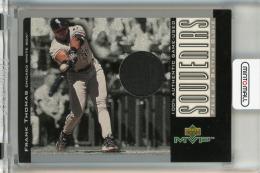 2001 Upper Deck MVP Frank Thomas Game Souvenirs Batting Glove #GFT《側面汚れあり》