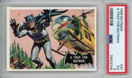 1966 Topps Batman A Trap For Batman #37【PSA5】