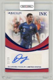 2018-19 Panini Immaculate Collection DeAndre Yedlin Ink Sapphire Parallels【22/25】 United States