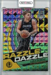 2023-24 Panini Mosaic Basketball Luka Doncic Razzle Dazzle/#15 Dallas Mavericks