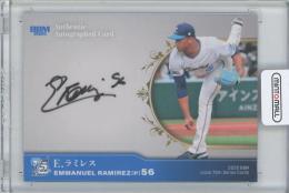 2025 BBM ライオンズ75周年シリーズVol.4 / エマニュエル・ラミレス 直筆サインカード 【08/40】