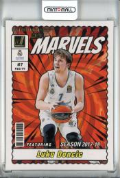 2023-24 PANINI EUROLEAGUE BASKETBALL Luka Doncic Net Marvels/Press Proof/#25 Real Madrid