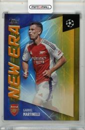 2024-25 TOPPS UEFA Club Competitions Gabriel Martinelli New Era Orange Foilboard #NE3【06/25】 Arsenal