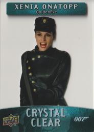 2020 UPPER DECK James Bond Villains and Henchmen Crystal Clear Famke Janssen as Xenia Onatopp
