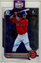 2025 Topps Archives Signature Series	Ceddanne Rafaela	Autograph	35/46