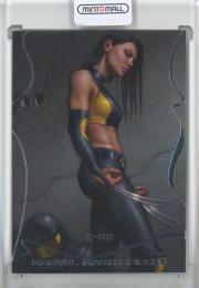 2022 Upper Deck Marvel Masterpieces  X-23 #35 Base 0498/1999