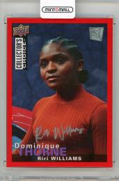 2024 UPPER DECK Marvel Studios Series 2 Dominique Thorne as Riri Williams 1995 Collector's Choice SE Retros Super Script #CC41【21/50】 BLACK PANTHER WAKANDA FOREVER