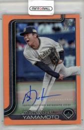 2025 TOPPS NPB 山本 由伸 直筆サインカード【13/25】 オリックス・バファローズ