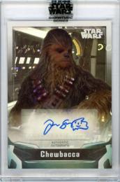 2021 TOPPS Star Wars Signature Series Joonas Suotamo as Chewbacca Autographs #AJS  star wars