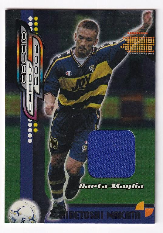 PANINI パニーニ 中田英寿 ジャージーカード パルマ2002