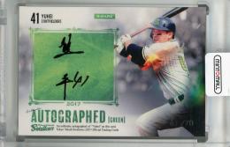 2021 プロデュース216 東京ヤクルトスワローズ 雄平 直筆サインカード 61/70