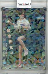 2019 BBM 2nd version  度會亜衣子 始球式カード ホロ銀紙版 (パラレル版) 31/50