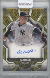 2025 TOPPS Tier One Break Out Autographs / WILL WARREN(New York Yankees) 【187/299】