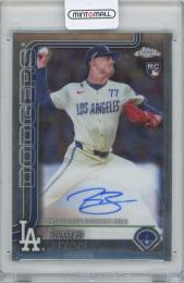 2025 TOPPS Chrome Rookie Autographs / RIVER RYAN(Los Angeles Dodgers)