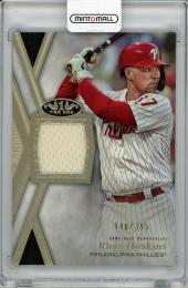 【裏面中央若干キズあり】2020 TOPPS Tier One Rhys Hoskins Game Used Memorabilia【048/395】