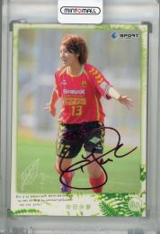 BBM 2012 Real Venus Card INAC神戸レオネッサ 仲田歩夢 ピンク箔サイン(パラレル版) 15/25