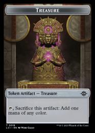 【LCI】【ENG】【Foil】《宝物トークン/Treasure Token》