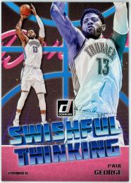 2018-19 Donruss Swishful Thinking #8 Paul George