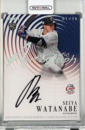 EPOCH パ・リーグ プレミアエディション 2025 渡部聖弥 直筆サインカード【01/10】 埼玉西武ライオンズ