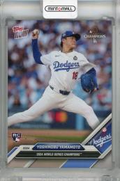 2024 Topps Now Yoshinobu Yamamoto #WS-5 RC Los Angeles Dodgers
