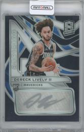 2023-24 PANINI Spectra Aspiring Autographs Black Light / DERECK LIVELY II(Dallas Mavericks) 【03/10】