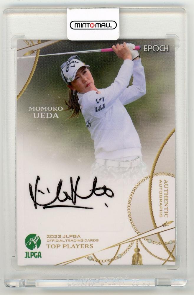 ミントモール / MINT LAB TOKYO店 / 2023 エポック JLPGA OFFICIAL TRADING CARDS TOP  PLAYERS 上田桃子 直筆サインカード 14/25