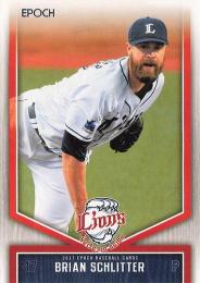 2017 EPOCH 埼玉西武ライオンズ #19 シュリッター【★パラレル版】レギュラーカード