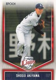 2017 EPOCH 埼玉西武ライオンズ #22 秋山翔吾【★パラレル版】レギュラーカード