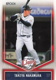 2017 EPOCH 埼玉西武ライオンズ #24 中村剛也【★パラレル版】レギュラーカード