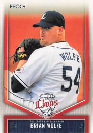 2017 EPOCH 埼玉西武ライオンズ #21 ウルフ【★★パラレル版】レギュラーカード