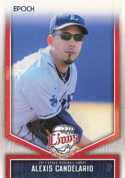 2017 EPOCH 埼玉西武ライオンズ #25 キャンデラリオ【★★パラレル版】レギュラーカード